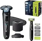 Philips Shaver Serie 7000 Afeitadora eléctrica Wet & Dry con Tecnología SkinIQ y OneBlade (modelo S7783/78)