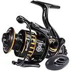 Sougayilang Spinning Reel, Lightweight Reels 12+1 Stainless BB Ultra Smooth Fishing Reel for Freshwater-4000