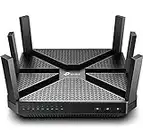 TP-Link AC4000 Smart WiFi Router - Tri Band Router , MU-MIMO, VPN Server, Antivirus/Parental Control, 1.8GHz CPU, Gigabit, Beamforming, (Archer A20),Black (Renewed)