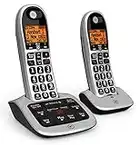 BT 4600 Big Button Advanced Call Blocker Home Phone with Answer Machine, Twin Handset Pack