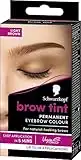 Schwarzkopf Brow Tint - Tinte De Cejas Castaño Claro Tono 5.1 – Coloración permanente - Color natural y duradero de hasta 4 semanas