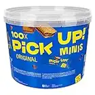 PiCK UP! minis Original (1 x 1.06 kg), Mini-Riegel mit knackiger Milchschokoladentafel zwischen zwei Keksen, ein Snack zum Teilen, Minis Choco, 100 Portionspackungen