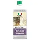 MARBEC MICRONET 1LT Detergente specifico per rimuovere lo sporco da calpestio dai materiali lapidei microporosi, come pietre, travertini e gres porcellanato.