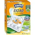 Swirl® EIO 80 EcoPor® Staubsaugerbeutel für EIO, Dirt Devil, Edeka, Thomas, 4 Beutel