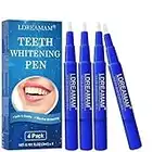 Stylo Blanchiment des Dents,Blanchiment des Dents,Blanchiment dentaire,Gel de blanchiment des dents,Teeth Whitening Pen,Nettoie et blanchit les dents(4pc)