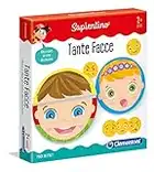 Clementoni Sapientino Tante Facce, Tessere Illustrate, Puzzle Incastro Bambini, Gioco Educativo 2 Anni Per Imparare Emozioni, Made in Italy, 11957