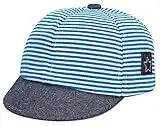 Cloud Kids Basecap Kappe Baby Schirmmütze Sonnenhut Kleinkind Baseball Cap Sommer Kopfumfang 46-50cm Blau