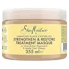 SheaMoisture Jamaican Black Castor Oil Strengthen & Restore Hair Treatment Mask silicone and sulphate free hair mask for natural, chemically processed, or heat styled hair 355 ml