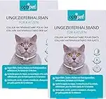 OptiPet 2X Ungezieferhalsband für Katzen, 4 Monate Schutz gegen Flöhe, Zecken,Mücken, Milben, reflektierend, für Katzen ab 12 Wochen