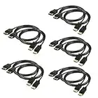 DisplayPort to Displayport Cable 6 feet 10-Pack, UKYEE Display Port(DP) to DP Cord 6ft [1440P@144Hz,V1.2 ]