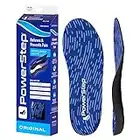 PowerStep Original Insoles - Arch Pain Relief Orthotics for Tight Shoes - Support for Plantar Fasciitis Pain Relief, Mild Pronation, Foot, Arch & Heel Pain - Insoles for Men & Women (M 8-8.5, W 10-10.5)