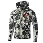 HUK Men's Standard ICON X Superior Hybrid Jacket | Water Resistant & Wind Proof, Refraction Hunt Club, 3X-Large
