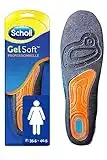 Scholl Semelles GelSoft Chaussures Femme Professionnelles Pointure de 35,5 à 40,5 - 1 paire