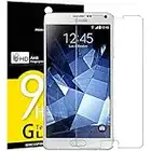 NEW'C 3 Piezas, Protector Pantalla para Samsung Galaxy Note 4, Cristal Templado Antiarañazos, Antihuellas, Sin Burbujas, Dureza 9H, 0.33 mm Ultra Transparente, Ultra Resistente