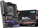 MSI MPG Z590 Gaming Plus Gaming Motherboard (ATX, 11th/10th Gen Intel Core, LGA 1200 Socket, DDR4, PCIe 4, CFX, M.2 Slots, USB 3.2 Gen 2, DP/HDMI, Mystic Light RGB)