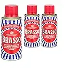 3 x 175ml Longer Lasting Shine Polish Brass Metal Cleaner