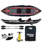 Rockside Canoe Kayak Gonflable 2 Places Haute Pression Vulcain Supercharged