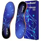 220+lbs Plantar Fasciitis Insoles Arch Supports Orthotics Inserts Relieve Flat Feet, High Arch for Arch Pain Heavy Duty Support Pain Relief, S | Women's 7-9, Men's 6-8