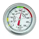 TFA Dostmann 141029 - Termometro per barbecue, 14.1029, per la misurazione della temperatura di cottura, in acciaio inox 18/8, colore: argento