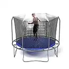 su-luoyu 49 Fuß Trampolin Sprinkler für Kinder - Trampolin-Sprinkler für den Outdoor-Hinterhof-Wasserpark - Hinterhof-Wasserspielzeug-Spray für Kinder und Erwachsene, 49 Fuß lang