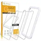 Arae Screen Protector for iPhone 12 / iPhone 12 Pro, HD Tempered Glass Anti Scratch Work with Most Case, 6.1 inch, 3 Pack