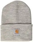 Carhartt Mens Knit Cuffed Beanie (Closeout), Alabaster Heather, One Size