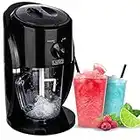 LIVIVO Electric Ice Crusher Blender Crushed Slush Cocktail Making Ice Crushing Machine - for Snow Cones Slushies Smoothies and Iced Coffees Frappuccinos – BPA Free Jug with Built- Stirrer & Scoop