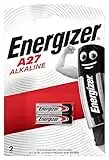 Energizer A27, Assorted colours, Pack of 2