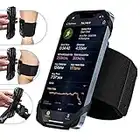 Cikyner Brazalete Deportivo para Correr, 3 en 1 Brazalete Deportivo para Teléfono para Bicicleta 360 ° Giratorio y Desmontable Brazalete Corriendo para 4.5- 7 '' iPhone Samsung para Gimnasio Correr