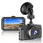 【2023 Nuova Versione】CHORTAU Telecamera per Auto 1080P Dashcam Auto Schermo da 3 Pollici Angolo di Ripresa da 170°, con Registrazione in Continuo, Monitor di Parcheggio