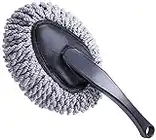 Shopping GD Multi-Functional Car Duster Cleaning Dirt Dust Clean Brush Dusting Tool Mop Gray Car Cleaning Products