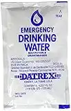 Datrex Emergency Survival Water Pouch (Pack of 64), 125ml