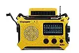Kaito KA500 5-way Powered Solar Power,Dynamo Crank, Wind Up Emergency AM/FM/SW/NOAA Weather Alert Radio with Flashlight,Reading Lamp and Cellphone Charger, Yellow