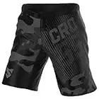 SMMASH Turbo Pantalones Crossfit Cortos Hombre Deporte, Shorts Deportivos Hombre para Entrenamiento, Gimnasio, Jogging, Material Transpirable y Antibacteriano, (M)