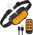 Anti Barking Dog Collars, Citronella Collar, Training Collar 2 in 1 Remote & Spray Bark Rechargeable Anti-Bark Deterrent for Small Medium Large Dogs