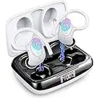 Wireless Earbuds, Wireless Headphones Running Bluetooth 5.3 Headphones in Ear with HD Mic, Bluetooth Earphones Sport IP7 Waterproof 48H Noise Cancelling Ear Buds with Deep Bass/USB-C/LED[New Upgrade]