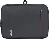 Asus Matte Tasche (bis zu 10 Zoll, gepolstert, wasserfest, leicht, für Notebook) schwarz