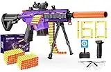 Electric Automatic Toy Guns for Nerf Guns - M416 Auto-Manual Sniper Toy Gun with Scope Bipod - 160 Bullets - Toy Guns for Boys Age 8-12 Kids Toy Gifts for Birthday Christmas