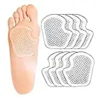 Kimihome Sesamoiditis Pads, 8 Pieces of Gel Metatarsal Cushions, Ball of Foot Cushion Protect and Relieve Metatarsal, Sesamoid, Ball of Foot Pain - 4 Pairs