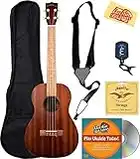 Kala MK-B Makala Baritone Ukulele Bundle with Gig Bag, Tuner, Strap, Aquila Strings, Online Lessons, Austin Bazaar Instructional DVD, and Polishing Cloth