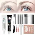 Libeauty Lash & Eyebrow Tint Dye Kit Lasting 8 Weeks for Professional Eyebrow or Lash Tinting(Black)