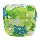 Garosa Swim Diaper Baby Infant Snap Adjustable Waterproof Swimsuit Diaper Reusable Summer Swim Nappy Training Pants for Boys Girls Swimming Lessons, Free Size(Tortoise),Diapers and Diapers