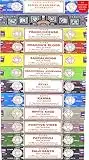 Nag Champa Incense Sticks Variety- Pack (12 Incenses, 140+ Sticks)