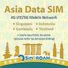 South-East Asia SIM Indonesia, Malaysia, Singapore, Thailand, Vietnam, Cambodia SIM Card 15 Days | Unlimited Internet Data (15GB at 4G LTE High Speed Data Then downgrade to 128kbps)