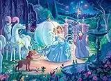 Ceaco - Disney Friends - Cinderella's Carriage - 200 Piece Jigsaw Puzzle