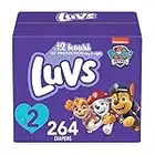 Luvs Pro Level Leak Protection Diapers Size 2 264 Count Economy Pack, Packaging May Vary
