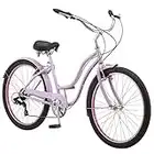 Schwinn Mikko Women's Cruiser Bike, 7-Speed, 26" Wheels, Purple