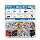 MMOBIEL 228Pcs PC Screw Standoff Set Kit para la caja de la computadora Disco duro Refrigerador de la placa madre Tarjetas gráficas del ventilador