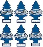 Little Trees 6 Air Freshener (New Car Scent), 6 Pack