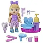 Baby Alive Sudsy Styling Doll, Blonde Hair, 12-Inch, Salon Chair, Toys for 3 Years and Up